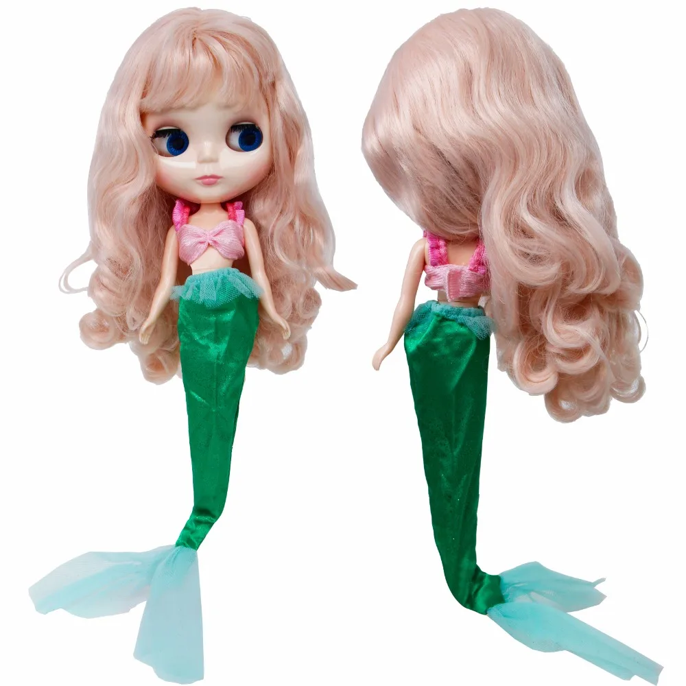 Fashion Handmade Doll Outfit Party Wear Copy Mermaid Princess Cute Pink Tops + Fishtail Clothes For Blythe Doll Accessories Toy
Fashion Handmade Doll Outfit Party Wear Copy Mermaid Princess Cute Pink Tops + Fishtail Clothes For Blythe Doll Accessories Toy