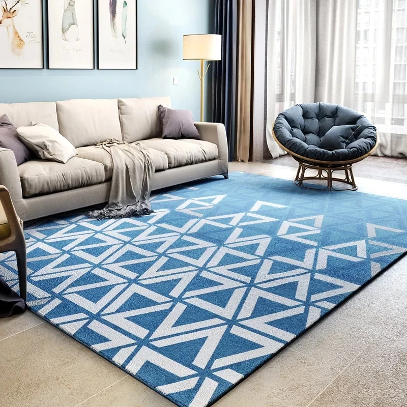 Nordic style blue geometric bedside carpet ,big size orange living room coffee table carpet ,decoration office carpet 
Nordic style blue geometric bedside carpet ,big size orange living room coffee table carpet ,decoration office carpet