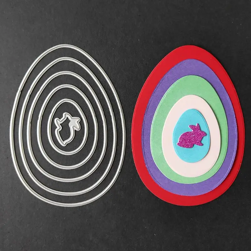 Carbon Steel Easter Eggs Rabbit Cutting Dies Set Embossing Stencil Templates Mold Paper DIY Art Craft Scrapbook Book Card Decor
Carbon Steel Easter Eggs Rabbit Cutting Dies Set Embossing Stencil Templates Mold Paper DIY Art Craft Scrapbook Book Card Decor
