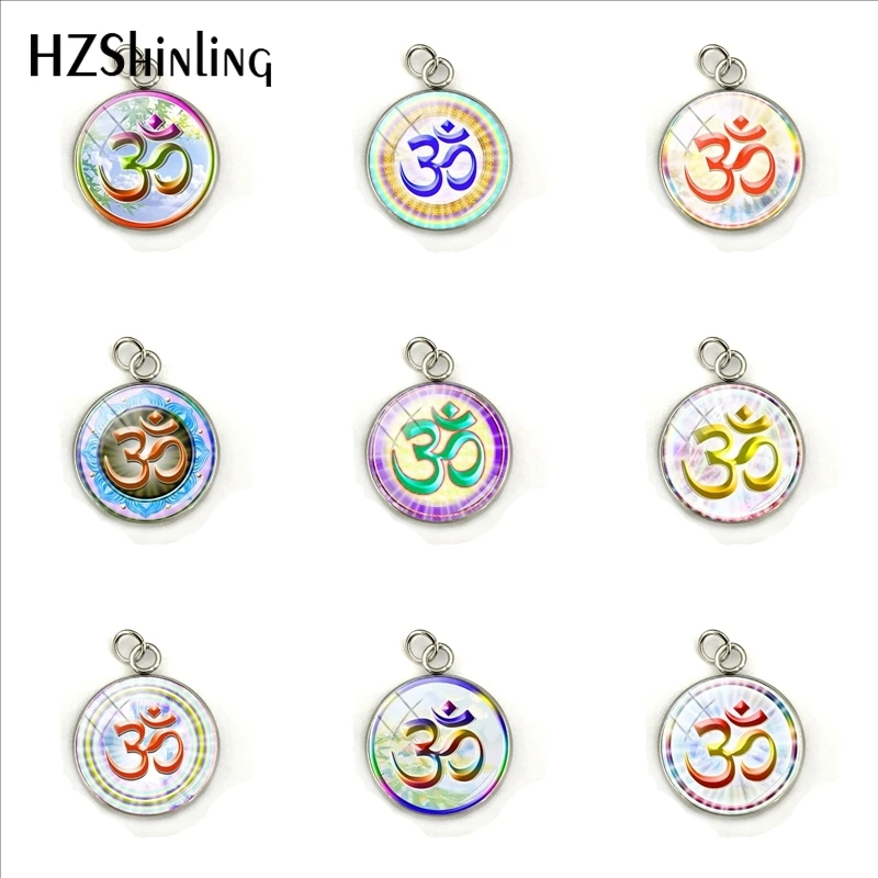 New Om Namaste Yoga Symbol Jewelry Pendant Glass Cabochon Round Stainless Steel Plated Necklace Charms Jewelry Accessory
New Om Namaste Yoga Symbol Jewelry Pendant Glass Cabochon Round Stainless Steel Plated Necklace Charms Jewelry Accessory