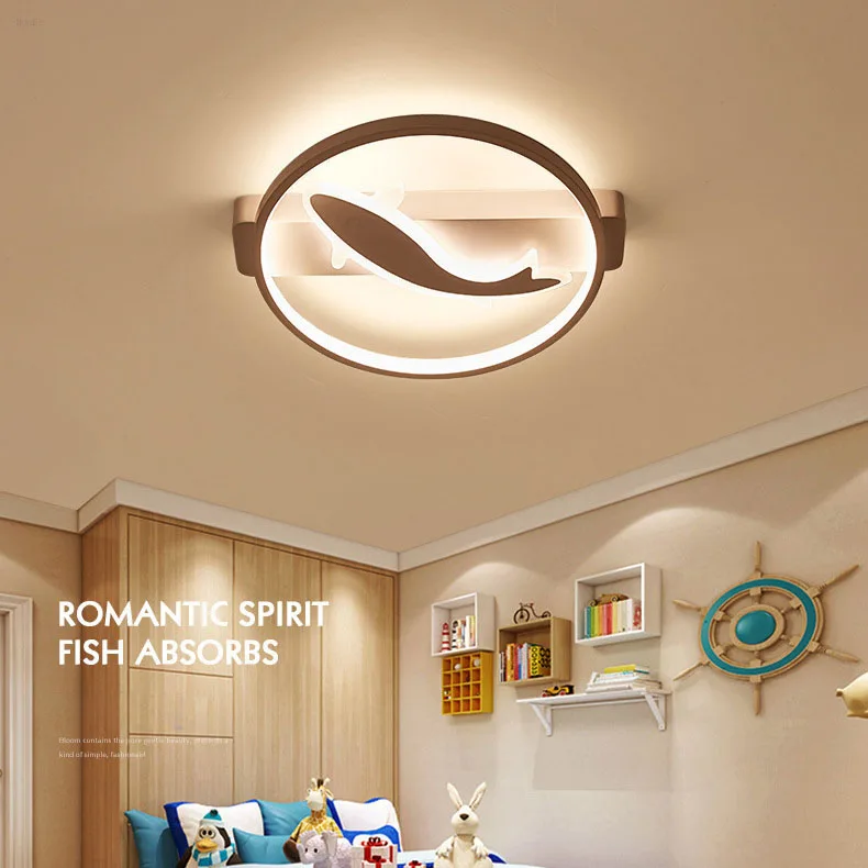 Креативная Светодиодная потолочная лампа современный потолочный светильник в