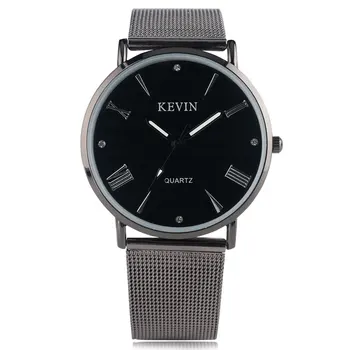 Modern Black Quartz Wristwatch Men Women Mesh Stainless Steel Watchband Buckle Simele Unique Design Dial Casual Watch Gift
Modern Black Quartz Wristwatch Men Women Mesh Stainless Steel Watchband Buckle Simele Unique Design Dial Casual Watch Gift