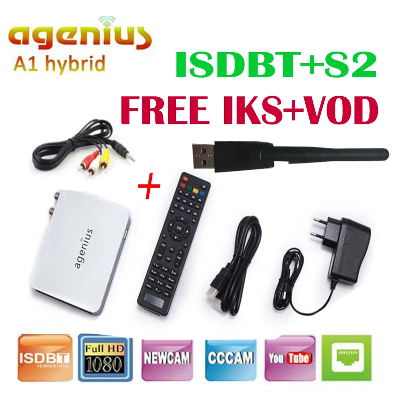 satellite receiver Agenius A1 hybrid support IKS ISDB/T DVB-S2 NEWCAM CCCAM VOD RJ45 input for south america
satellite receiver Agenius A1 hybrid support IKS ISDB/T DVB-S2 NEWCAM CCCAM VOD RJ45 input for south america