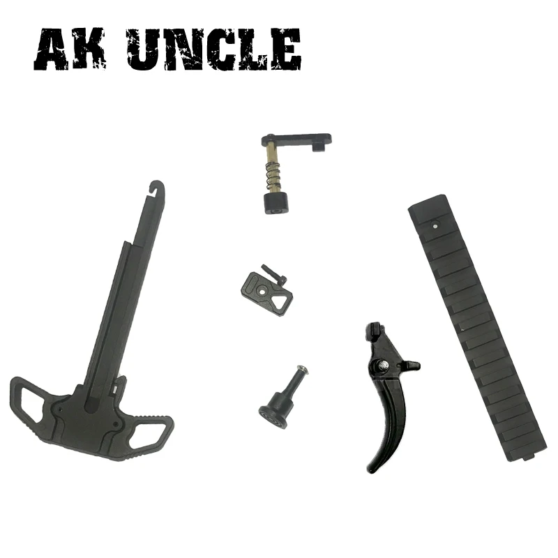 AK Unclegel ball gun Special High Quality Latch Trigger Metal Precision Parts Toys For JinMing 8 M4A1 Gen 8 Toy Gun Accessories
AK Unclegel ball gun Special High Quality Latch Trigger Metal Precision Parts Toys For JinMing 8 M4A1 Gen 8 Toy Gun Accessories