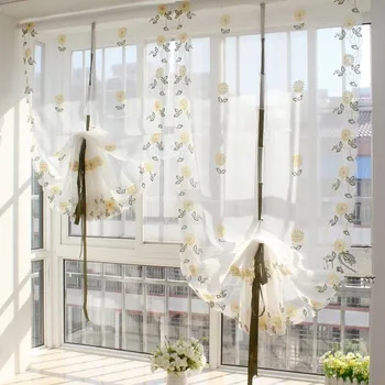 Daisy Garden High-grade Embroidery Curtain Pulling Balloon Lifting Curtain Living Room Coffee Shop Curtain
Daisy Garden High-grade Embroidery Curtain Pulling Balloon Lifting Curtain Living Room Coffee Shop Curtain