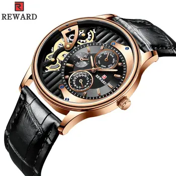 mens watch luxury Hollow-faced top leather strap Quartz Business Alloy waterproof anniversary gifts for husband RD63098M
mens watch luxury Hollow-faced top leather strap Quartz Business Alloy waterproof anniversary gifts for husband RD63098M