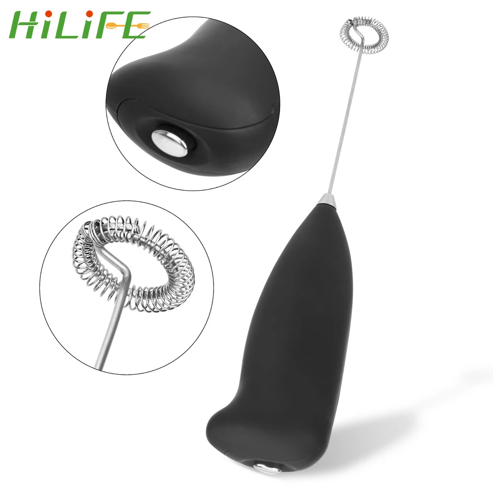 HILIFE Egg Tools Kitchen Tools Portable Stainless Steel Handle Mixer Gadgets Coffee Milk Frother Electric Egg Beaters
HILIFE Egg Tools Kitchen Tools Portable Stainless Steel Handle Mixer Gadgets Coffee Milk Frother Electric Egg Beaters