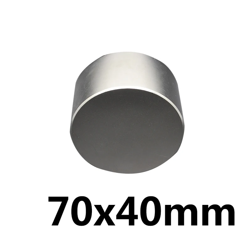 1PCS N35 Neodymium magnet 70X40 mm gallium metal super strong magnets 70*40 round magnet powerful permanent magnetic 70X40mm
1PCS N35 Neodymium magnet 70X40 mm gallium metal super strong magnets 70*40 round magnet powerful permanent magnetic 70X40mm
