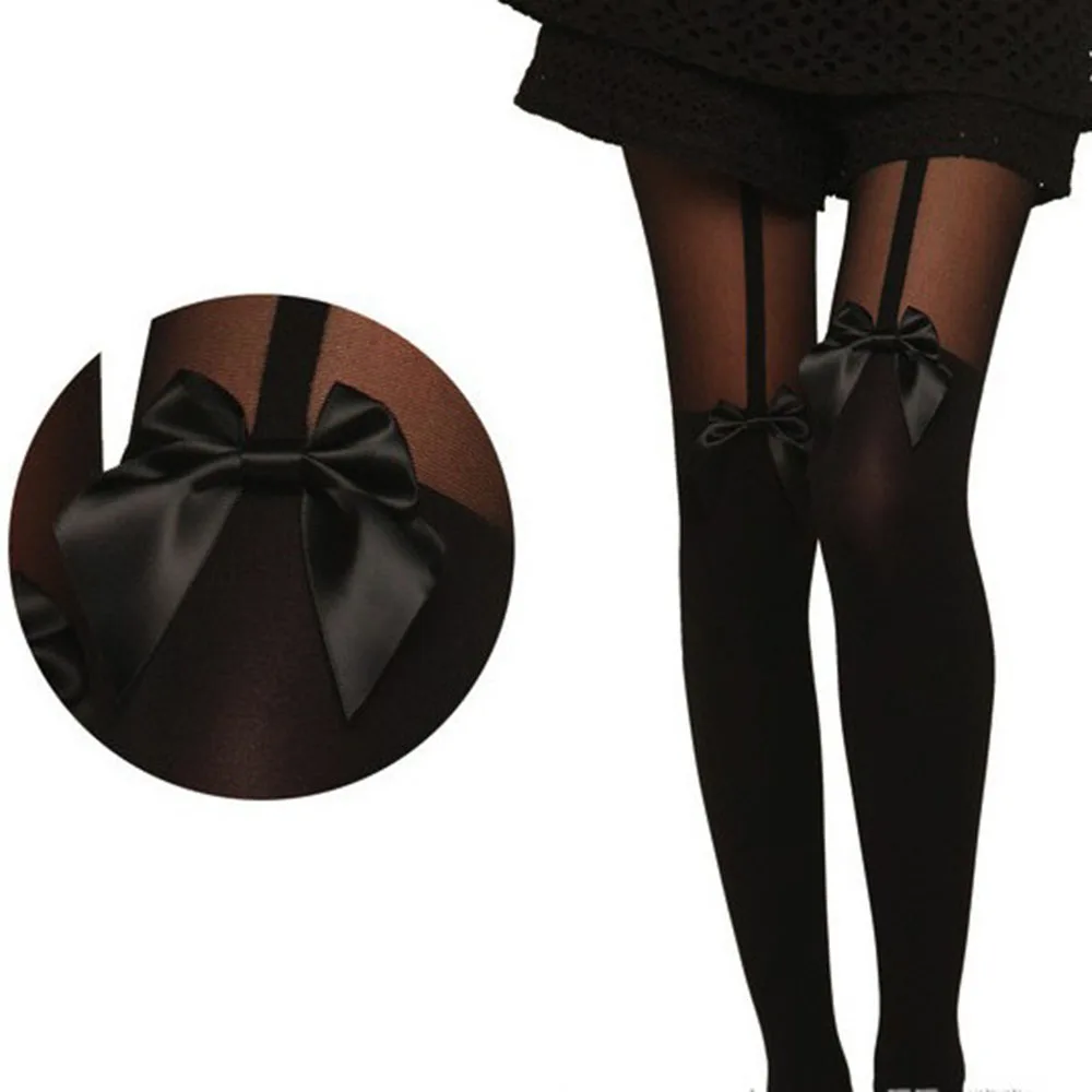 Women Hot Sexy 1 Pair Bow Suspenders Pantyhose Thigh High Stockings Black Boot Velvet Elastic Soft Cotton Over Knee Stockings
Women Hot Sexy 1 Pair Bow Suspenders Pantyhose Thigh High Stockings Black Boot Velvet Elastic Soft Cotton Over Knee Stockings