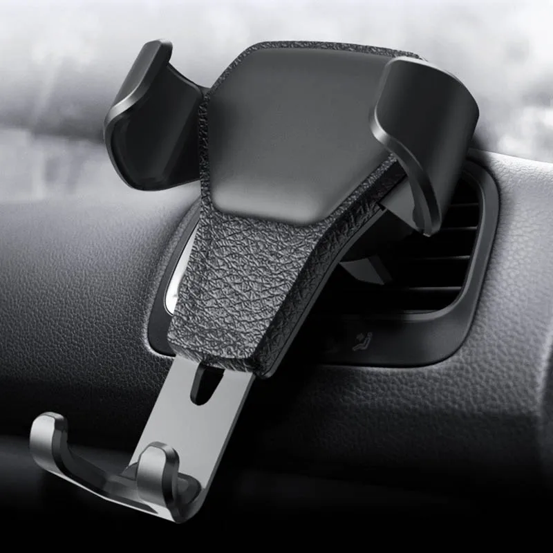 Gravity Aluminium Alloy Phone Holder For Car Air Vent Mount Stand No Magnetic Universal Mobile Phone Smartphone Stand Holder
Gravity Aluminium Alloy Phone Holder For Car Air Vent Mount Stand No Magnetic Universal Mobile Phone Smartphone Stand Holder
