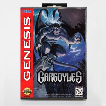 16 bit Sega MD game Cartridge with Retail box - Gargoyles game card for Megadrive Genesis system
16 bit Sega MD game Cartridge with Retail box - Gargoyles game card for Megadrive Genesis system