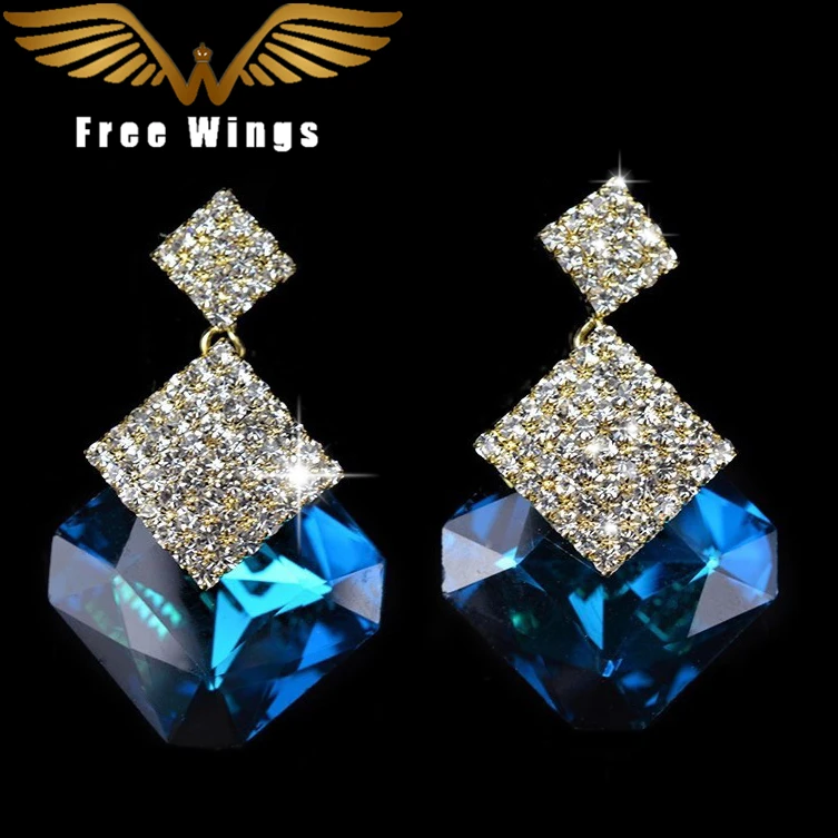 Stud Earrings For Women Square Luxury Crystal Earrings Gold From India Bohemian Earings Fashion Jewelry 2017 Dropshipping
Stud Earrings For Women Square Luxury Crystal Earrings Gold From India Bohemian Earings Fashion Jewelry 2017 Dropshipping