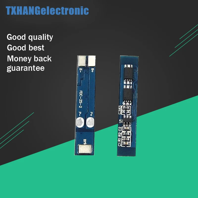 2-Cell 2S 3A 7.4 8.4V 18650 Lithium Li-ion Battery PCB Protection Board Module
2-Cell 2S 3A 7.4 8.4V 18650 Lithium Li-ion Battery PCB Protection Board Module