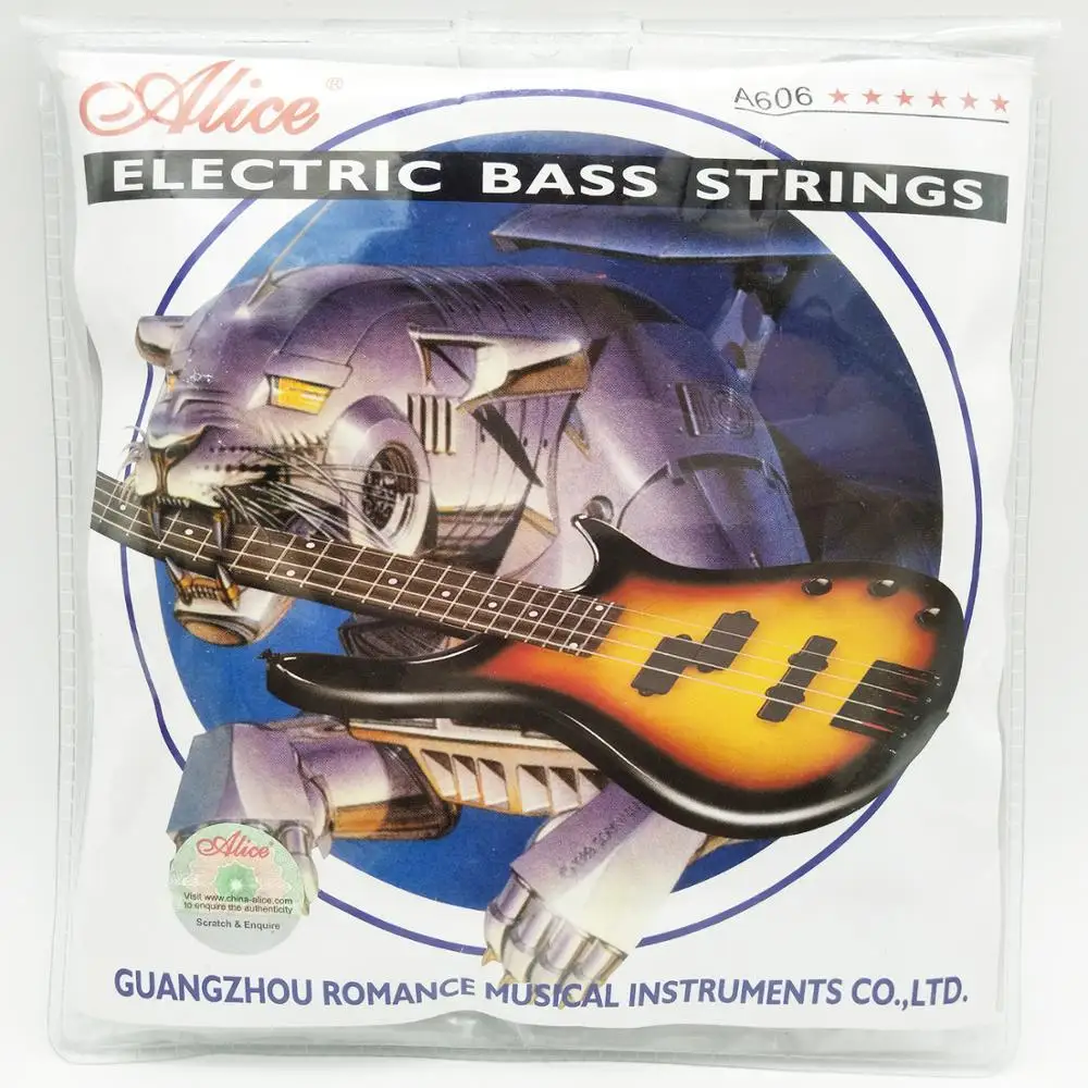Alice Electric Bass Strings 4-String 5-String 6-String Guitar Accessories Nickel Alloy Wound Steel Core Musical Instruments
Alice Electric Bass Strings 4-String 5-String 6-String Guitar Accessories Nickel Alloy Wound Steel Core Musical Instruments