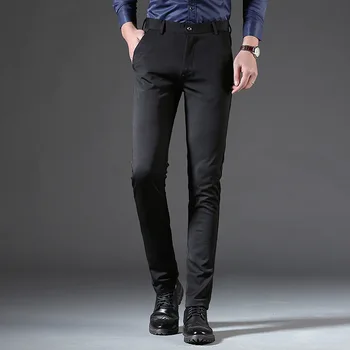 Fashion men brand Business pants casual pants denim Slim stretch straight tootsies trousers plus size 38 2019 spring new
Fashion men brand Business pants casual pants denim Slim stretch straight tootsies trousers plus size 38 2019 spring new