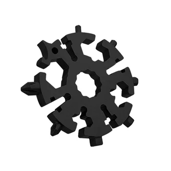 Black White EDC Tool 20-in-1 multi-tool card combination Compact and portable outdoor products Snowflake EDC tool card
Black White EDC Tool 20-in-1 multi-tool card combination Compact and portable outdoor products Snowflake EDC tool card