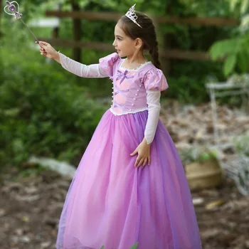 Long Hair Princess Dress Long Sleeve Ankel Length Cartoon Ball Gown Tangled Party Dress Rapunzel Casual Clothes Gift Christmas
Long Hair Princess Dress Long Sleeve Ankel Length Cartoon Ball Gown Tangled Party Dress Rapunzel Casual Clothes Gift Christmas
