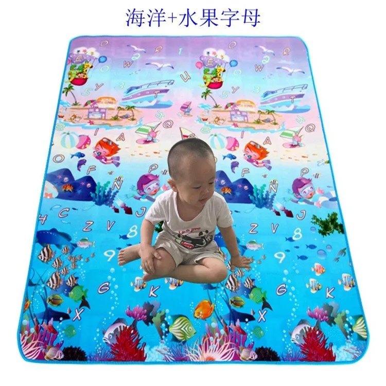 Baby game pad. Children crawling blanket sided / Infant play mats / baby crawling mat climb pad 180 * 200CM thick 0.5CM
Baby game pad. Children crawling blanket sided / Infant play mats / baby crawling mat climb pad 180 * 200CM thick 0.5CM