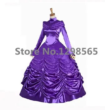 Custom Made movie Beauty And Beast Princess Belle Purple Dress Costume Movie Cosplay Costume Customized
Custom Made movie Beauty And Beast Princess Belle Purple Dress Costume Movie Cosplay Costume Customized