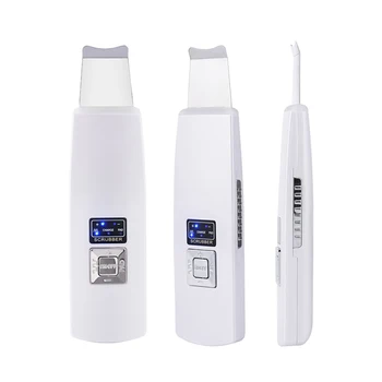 Ultrasonic Skin Scrubber Face Cleanser Vibration Massager Blackhead Acne Removal Facial Spa Ultrasound Peeling Clean Machine
Ultrasonic Skin Scrubber Face Cleanser Vibration Massager Blackhead Acne Removal Facial Spa Ultrasound Peeling Clean Machine
