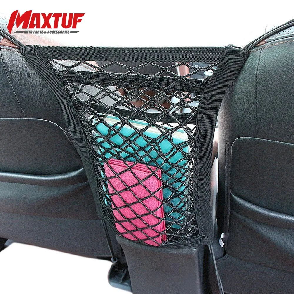 MAXTUF Universal Car Accessories Seat Organizer in the Trunk Seat Back Stowing Tidying Nylon Elastic Mesh Storage Net Bag TP815
MAXTUF Universal Car Accessories Seat Organizer in the Trunk Seat Back Stowing Tidying Nylon Elastic Mesh Storage Net Bag TP815