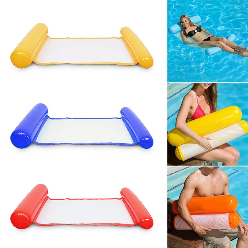 Inflatable Floating Water Hammock Floating Chair Swimming Pool Seat Floating Bed Chair Buoyancy Swimming Ring For Kids Adult
Inflatable Floating Water Hammock Floating Chair Swimming Pool Seat Floating Bed Chair Buoyancy Swimming Ring For Kids Adult