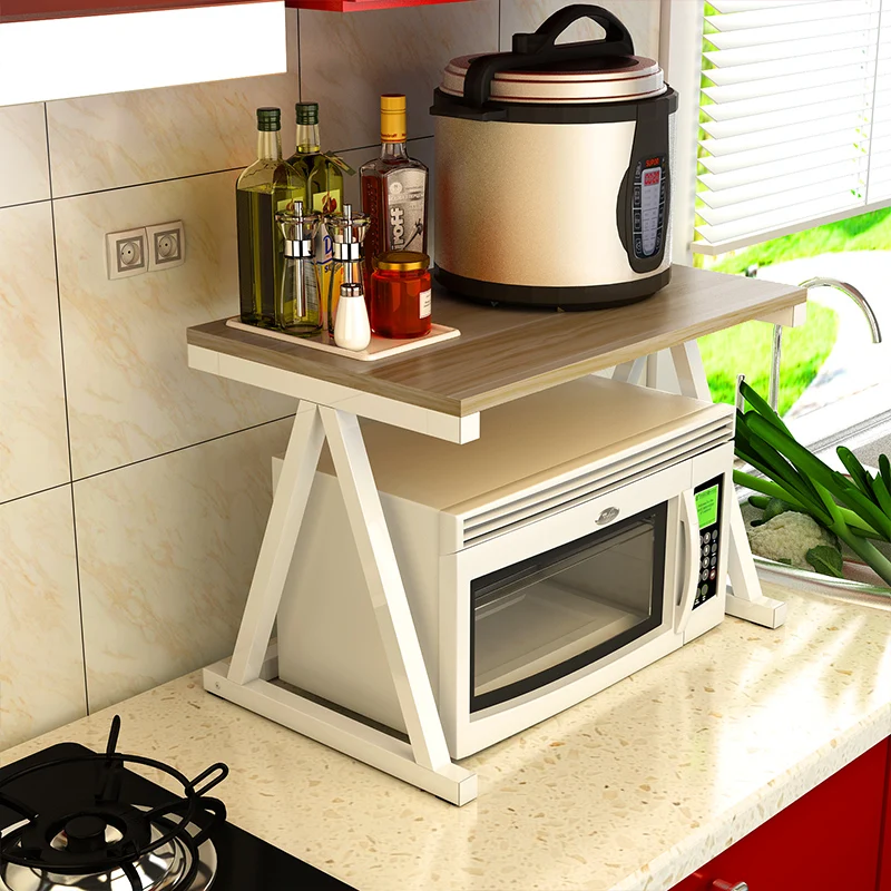 Hot Sale New Wood Rack Microwave Oven Shelf Receive Seasoning Console Rice Cooker Double Storage Floor Type Kitchen Metal Rac
Hot Sale New Wood Rack Microwave Oven Shelf Receive Seasoning Console Rice Cooker Double Storage Floor Type Kitchen Metal Rac