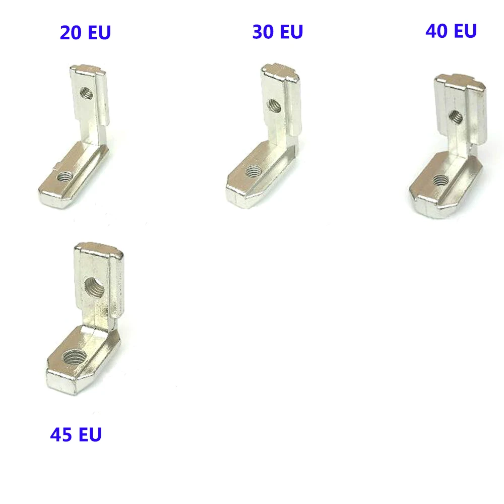 5 Hole  L Shape Joining Plate For Aluminium profile   Outside Right Angle Connec 