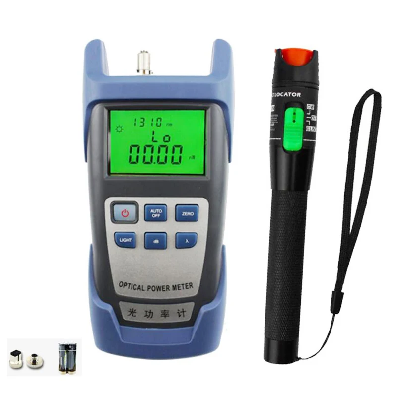 2 In 1 FTTH Fiber Optic Tool Kit with Optical Power Meter and 30MW Visual Fault Locator Use Fiber optic equipment
2 In 1 FTTH Fiber Optic Tool Kit with Optical Power Meter and 30MW Visual Fault Locator Use Fiber optic equipment