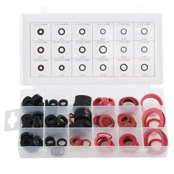 Arandelas de metal 141pcs NBR O-Ring Tap Seal Plumbing Gasket Rubber Washer Assortment Set Stainless Washer Set
Arandelas de metal 141pcs NBR O-Ring Tap Seal Plumbing Gasket Rubber Washer Assortment Set Stainless Washer Set
