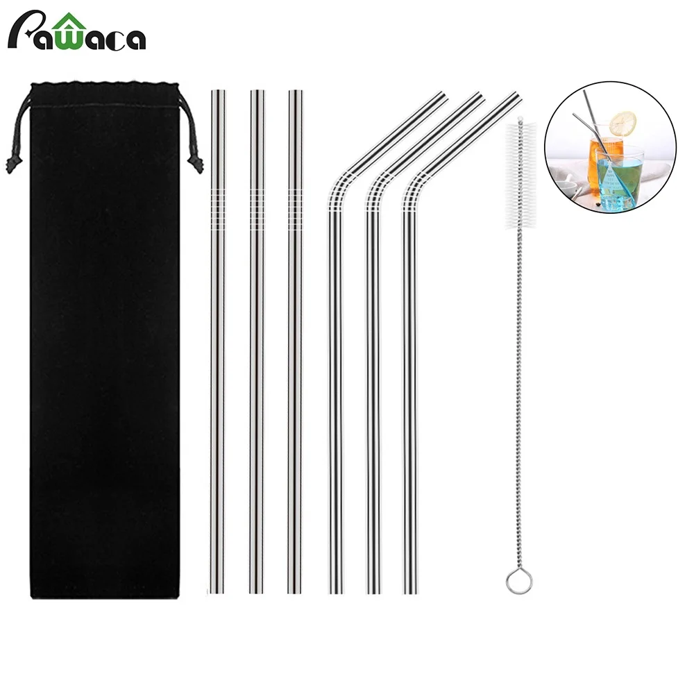 Pawaca 8pcs/set Reusable Drinking Straw High Quality Stainless Steel Straws for 30/20oz Yeti Cup with Cleaner Brush For Mugs
Pawaca 8pcs/set Reusable Drinking Straw High Quality Stainless Steel Straws for 30/20oz Yeti Cup with Cleaner Brush For Mugs