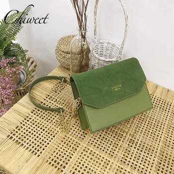Ins Brand Women Scrub Leather Crossbody Bag Olive Green Luxury Handbag Shoulder Bag Designer Patchwork Flap Chain Messenger Bags
Ins Brand Women Scrub Leather Crossbody Bag Olive Green Luxury Handbag Shoulder Bag Designer Patchwork Flap Chain Messenger Bags