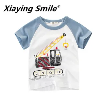 Xiaying Smile Children Wear Summer New Kid Clothing Cartoon Baby Summer Dress Boys Short Sleeve T-shirts Children Wear 9128
Xiaying Smile Children Wear Summer New Kid Clothing Cartoon Baby Summer Dress Boys Short Sleeve T-shirts Children Wear 9128