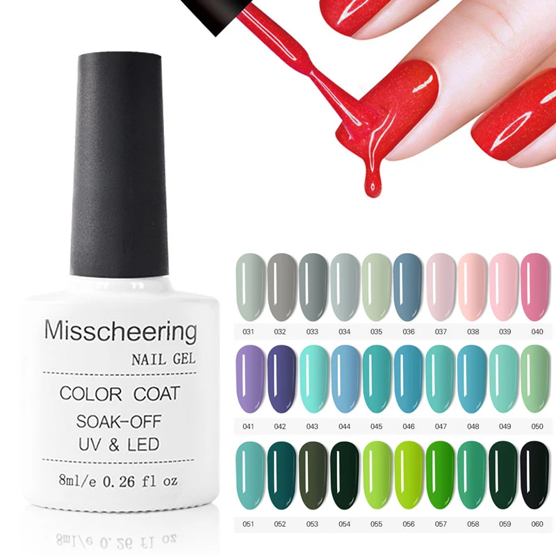 31-60 1 bottle 8ml UV Gel Nail Polish 90 colors Shiny Semi Permanent Varnish Nail Art Varnish Soak Off Lacquer Base/Top Coat
31-60 1 bottle 8ml UV Gel Nail Polish 90 colors Shiny Semi Permanent Varnish Nail Art Varnish Soak Off Lacquer Base/Top Coat