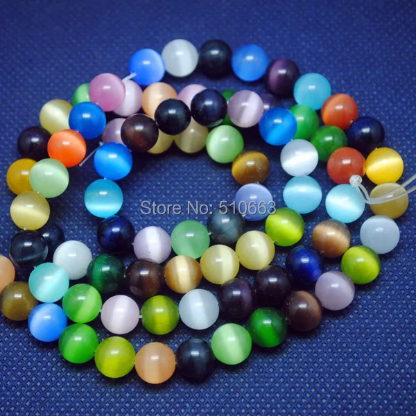 144 Pieces/Lot 3 Strings Cat Eye Bead Glass Bead Accessories Crystal bead Size 8mm Multi colors
144 Pieces/Lot 3 Strings Cat Eye Bead Glass Bead Accessories Crystal bead Size 8mm Multi colors