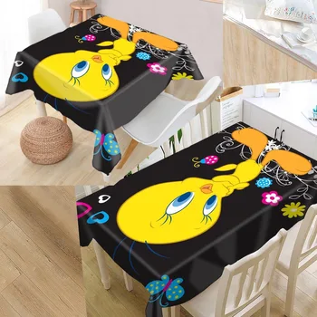 Custom Baby Tweety Bird Table Cloth Oxford Print Rectangular Waterproof Oilproof Table Cover Square Wedding Tablecloth
Custom Baby Tweety Bird Table Cloth Oxford Print Rectangular Waterproof Oilproof Table Cover Square Wedding Tablecloth