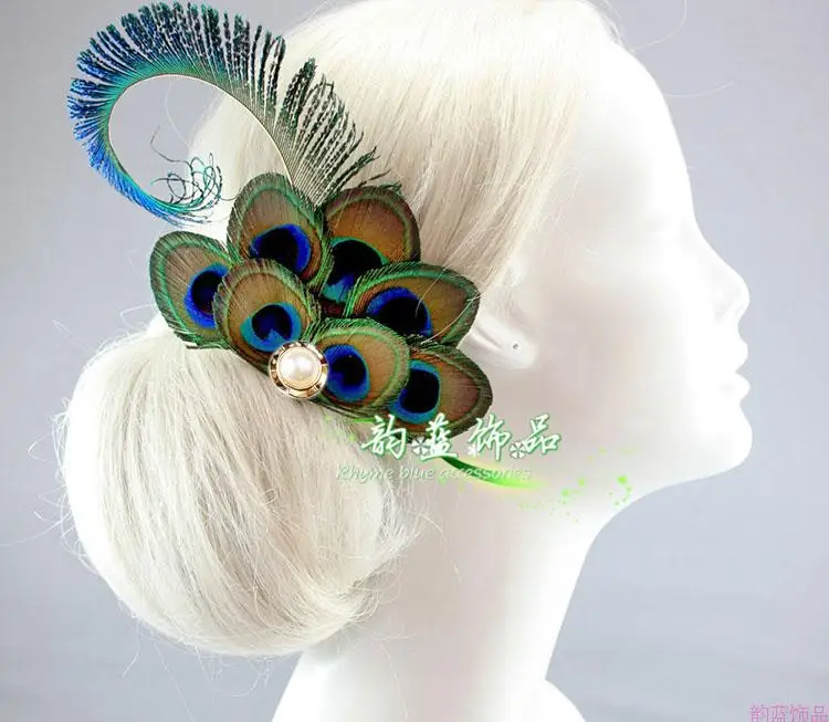 peacock feather hairpin hair decoration party/costume accessory princess headwear
peacock feather hairpin hair decoration party/costume accessory princess headwear