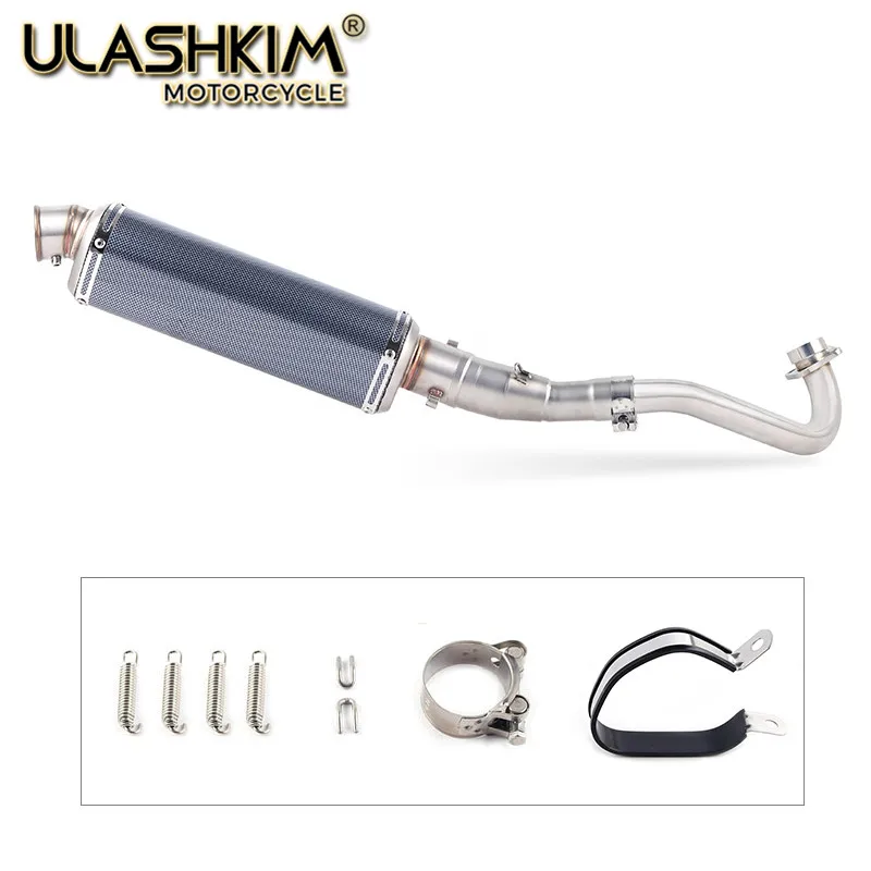 Motorcycle Full System Exhaust Muffler Escape Middle Link Pipe Slip On For yamaha XMAX300 XMAX250 XMAX400 2017 2018
Motorcycle Full System Exhaust Muffler Escape Middle Link Pipe Slip On For yamaha XMAX300 XMAX250 XMAX400 2017 2018