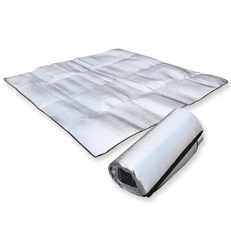 Waterproof Aluminum Foil EVA Camping Mat Foldable Folding Sleeping Picnic Beach Mattress Outdoor Mat Pad 3Size 100~200X200cm
Waterproof Aluminum Foil EVA Camping Mat Foldable Folding Sleeping Picnic Beach Mattress Outdoor Mat Pad 3Size 100~200X200cm