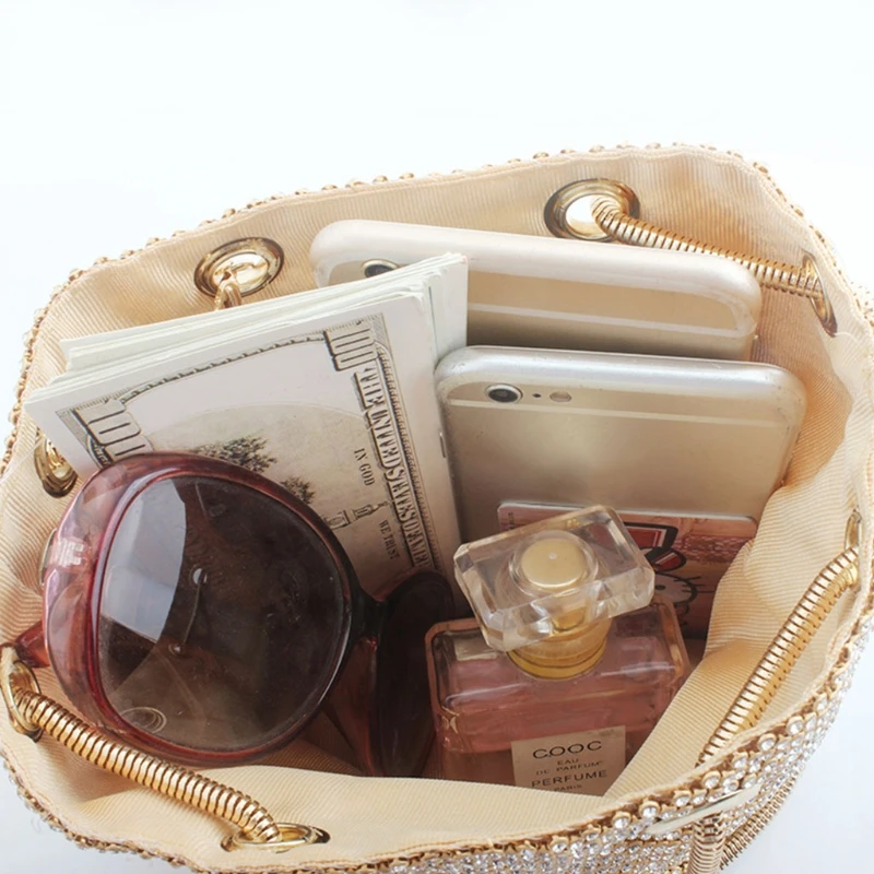 Women's Evening Shoulder Bag Bridal Clutch Party Prom Wedding Rhinestone Handbag
Women's Evening Shoulder Bag Bridal Clutch Party Prom Wedding Rhinestone Handbag