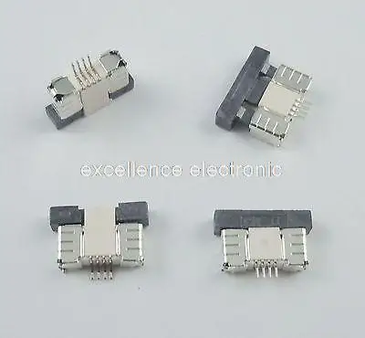 50 Pcs FPC FFC 0.5mm Pitch 4 Pin Drawer Type Ribbon Flat Connector Top Contact for LCD screen interface of MP3/DVD/Phone
50 Pcs FPC FFC 0.5mm Pitch 4 Pin Drawer Type Ribbon Flat Connector Top Contact for LCD screen interface of MP3/DVD/Phone