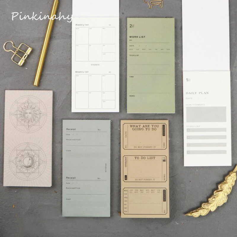 Retro New Desk Weekly Daily Planner Cartoon Sticky Notes Stickers Paper Korean Stationery To Do List Office Supplies
Retro New Desk Weekly Daily Planner Cartoon Sticky Notes Stickers Paper Korean Stationery To Do List Office Supplies