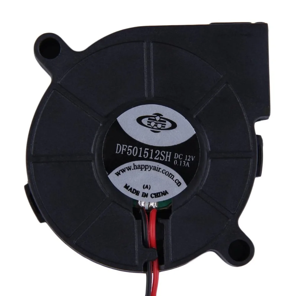 Professional and Practical 3D Printer Parts 50mm*50mm*15mm 5015 Radial Turbo Blower Fan Cooling Fan DC 12V
Professional and Practical 3D Printer Parts 50mm*50mm*15mm 5015 Radial Turbo Blower Fan Cooling Fan DC 12V