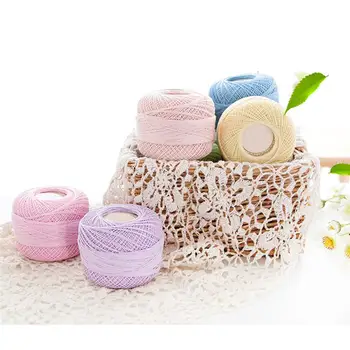 10 Pcs Colourful Lace Flowers Cotton Crochet Thread Set Skeins Balls Hand Knitting Sewing (Mixed Color)
10 Pcs Colourful Lace Flowers Cotton Crochet Thread Set Skeins Balls Hand Knitting Sewing (Mixed Color)