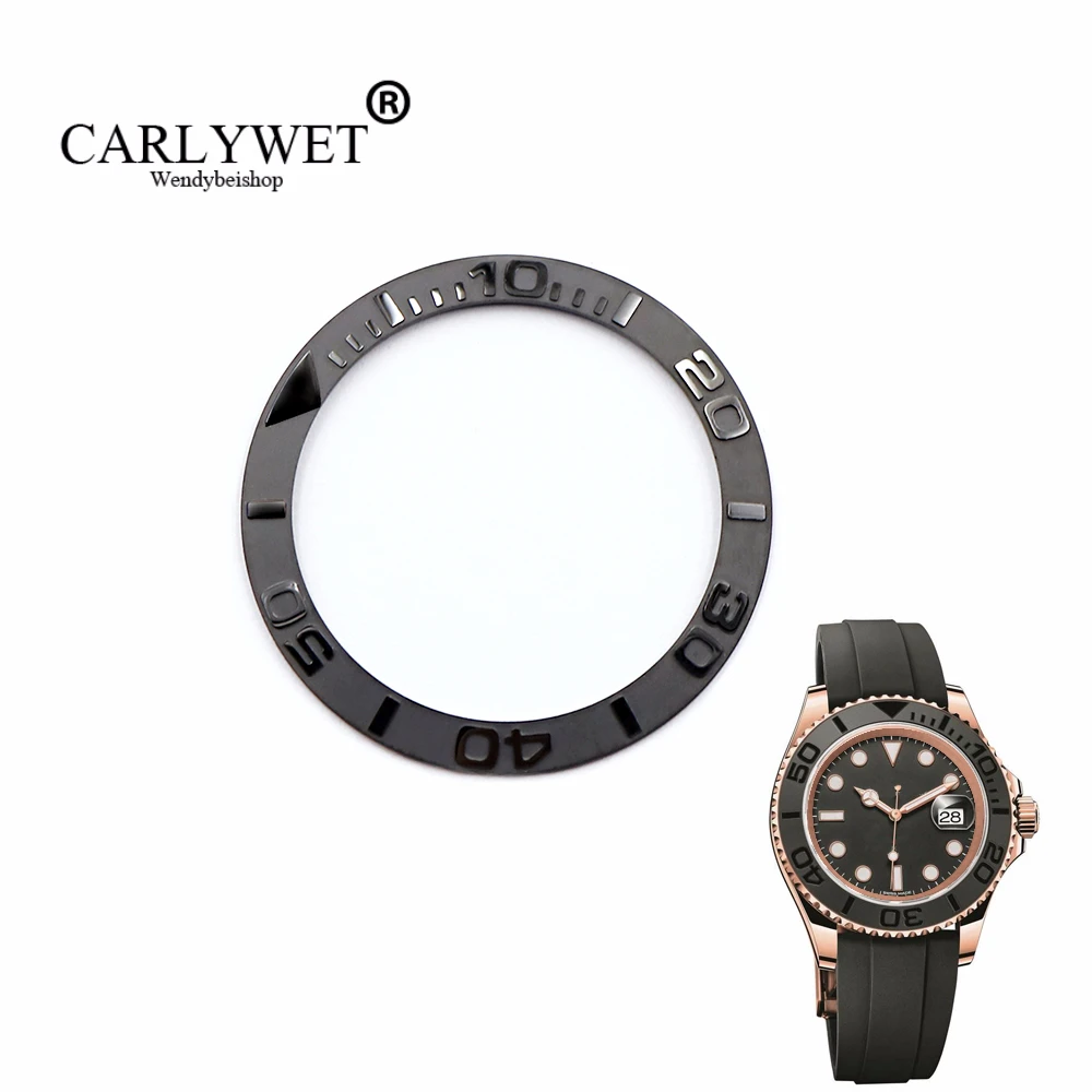 CARLYWET New Popular Repair Tools Kits Replacement Gray/Black Ceramic Bezel Insert For 37mm 116655 YACHTMASTER OYSTERFLEX
CARLYWET New Popular Repair Tools Kits Replacement Gray/Black Ceramic Bezel Insert For 37mm 116655 YACHTMASTER OYSTERFLEX