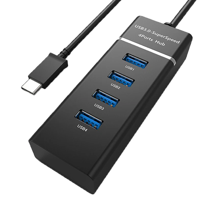 4 Ports USB C HUB 3.0 Type-c Splitter High Speed Data Transfer Adapter For Macbook iMac PC Computer Laptop Accessories USB-C Hub
4 Ports USB C HUB 3.0 Type-c Splitter High Speed Data Transfer Adapter For Macbook iMac PC Computer Laptop Accessories USB-C Hub