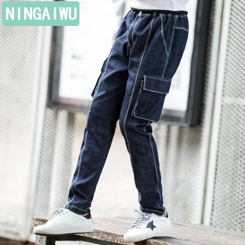 Boy's jeans The spring and autumn teenage trousers for 6 8 10 12 13 14 15 years childer's casual pants new overalls kids style
Boy's jeans The spring and autumn teenage trousers for 6 8 10 12 13 14 15 years childer's casual pants new overalls kids style
