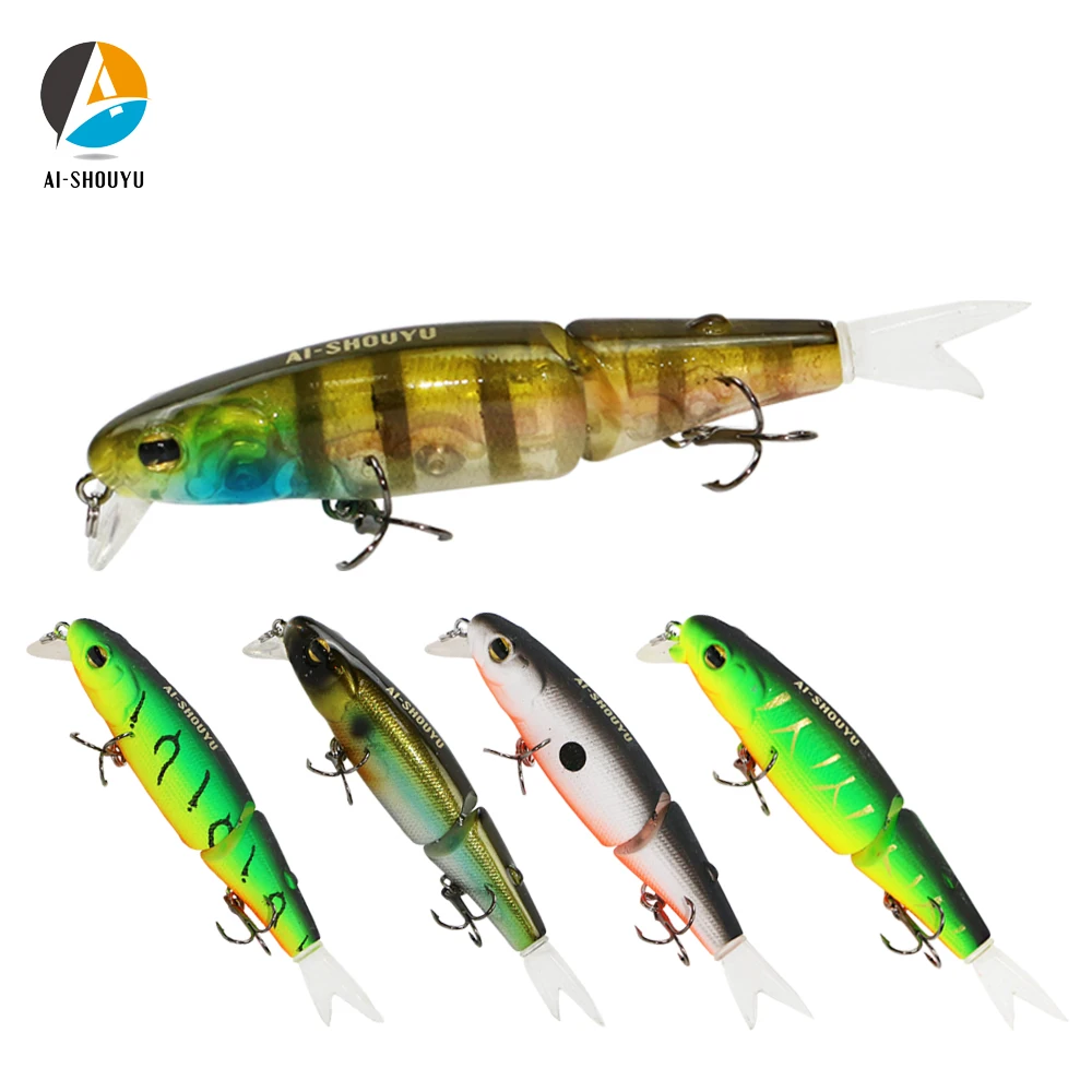 AI-SHOUYU 1PCS Fishing Lure Minnow 70mm/8g Crankbait Hard Bait with Spare Soft Tail Wobble Suspending Jerkbait Fishing Tackle
AI-SHOUYU 1PCS Fishing Lure Minnow 70mm/8g Crankbait Hard Bait with Spare Soft Tail Wobble Suspending Jerkbait Fishing Tackle