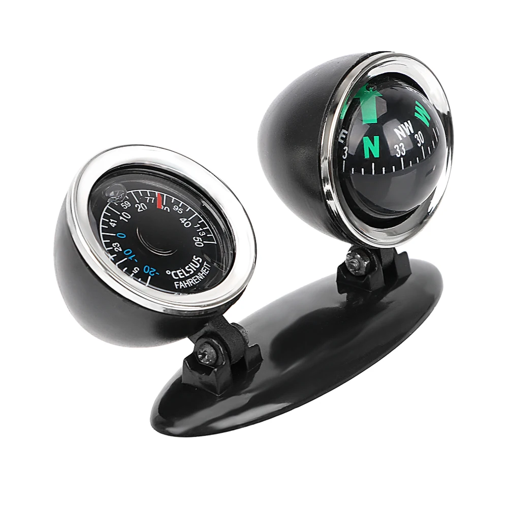LEEPEE Car Ornaments Car-styling Guide Ball 2 in 1 Vehicle Automotive Accessories Direction Dashboard Ball Compass Thermometer 
LEEPEE Car Ornaments Car-styling Guide Ball 2 in 1 Vehicle Automotive Accessories Direction Dashboard Ball Compass Thermometer