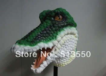 New Adult Design Animal Latex Crocodile Mask Matching With Crocodile Costumes For Halloween Cosplay
New Adult Design Animal Latex Crocodile Mask Matching With Crocodile Costumes For Halloween Cosplay